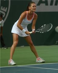 Agnieszka Radwanska won the crucial womenâs singles against Venus Williams