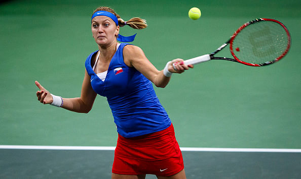 Czech Republic lead Germany 2-0 in Fed Cup final