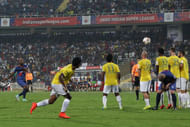 Anelka free kick isl