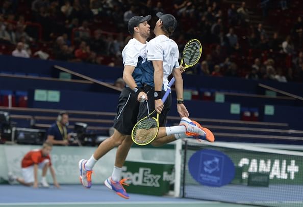 Bryan brothers notch up another ATP 1000 win at Paris