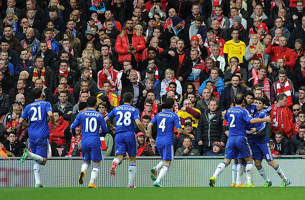 Highlights: Liverpool 1-2 Chelsea, Costa scores the winning goal as Mourinho's men make a comeback