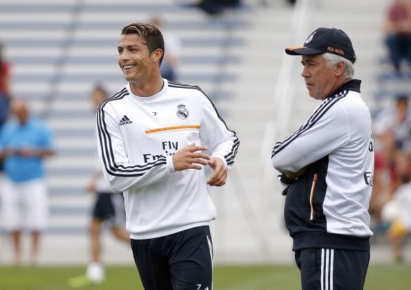 Carlo Ancelotti talks about Ronaldo breaking Raul's record, Bale's fitness and defends Balotelli