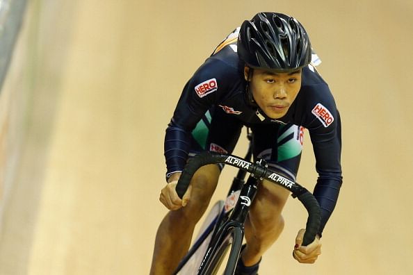 Deborah wins gold in first day of Track Asia Cup