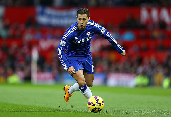 Eden Hazard 2015 на тренировке