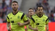 Cesc Fabregas Sergio Ramos