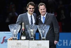 Roger Federer receives Stefan Edberg Sportsmanship Award