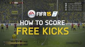 FIFA 15 - Tutorial for scoring Free Kicks