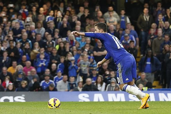 Eden Hazard is Europe's best penalty taker in the last 10 years, and we have statistical proof