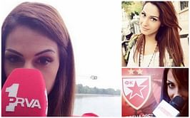 TV football presenter nearly loses her job for being beautiful; accused of distracting players