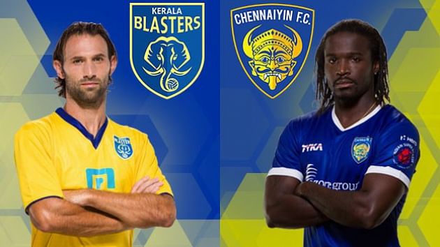 ISL: Kerala Blasters vs Chennaiyin FC - Live scores and commentary