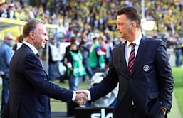 Bayern Munich chairman Karl-Heinz Rummenigge: Louis van Gaal is a manager with a "huge ego"
