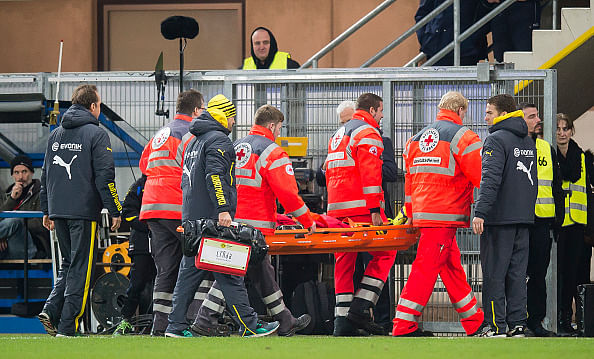 Borussia Dortmund star Marco Reus suffers yet another injury setback