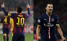 Highlights: Barcelona and PSG claim victories - Golden night for Lionel Messi and Zlatan Ibrahimovic