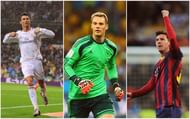 Messi Ronaldo Neuer