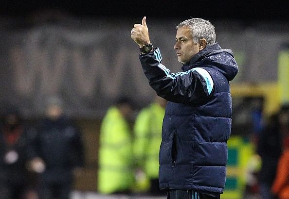 Chelsea manager Jose Mourinho calls Stamford Bridge an "empty stadium"