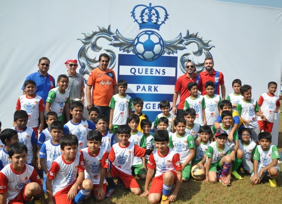Mumbai City FC visit QPR South Mumbai Junior Soccer Challenge 2014