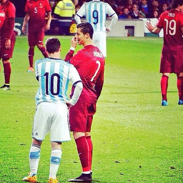 Ronaldo and Leo