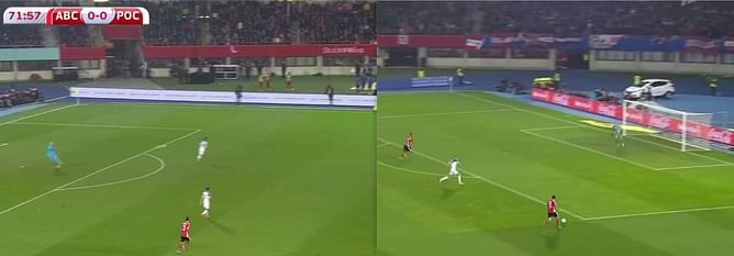 Video: From one end to the other in 7 seconds - Austria's goal against Russia