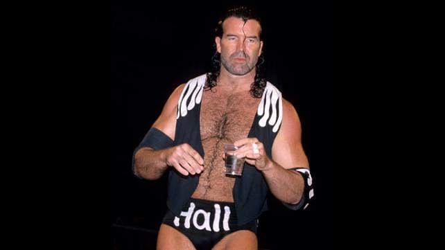 Scott Hall involved in yet another main event storyline, in which he aids Kevin Nash in becoming the first man to beat Goldberg.