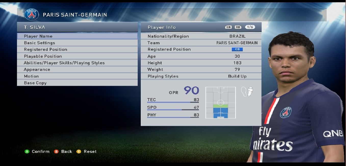 Paris Saint Germain FIFA 14 Sep 19, 2014 SoFIFA