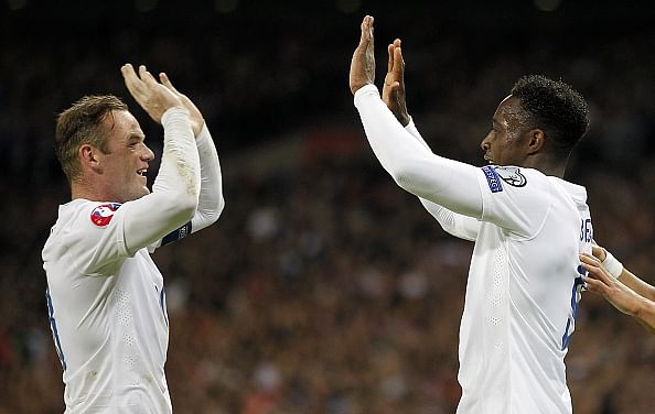 Euro 16 Qualifiers England 3 1 Slovenia Welbeck Steals Spotlight On Rooney S Special Night