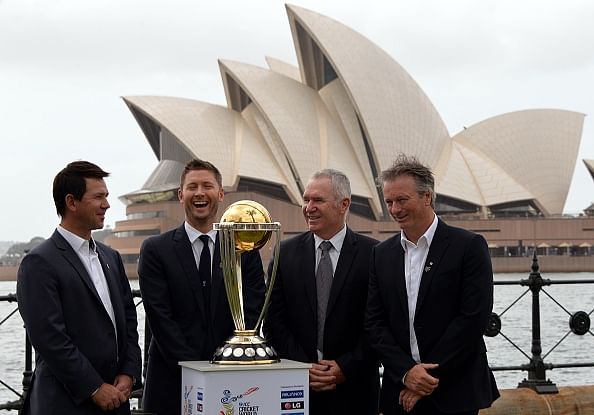 ICC Cricket World Cup trophy arrives in South Australia