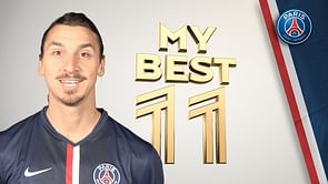 Video: Paris Saint-Germain star Zlatan Ibrahimovic picks his best XI of footballers