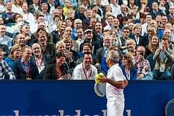 The most entertaining tennis player - Mansour Bahrami