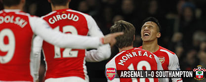 Alexis Sanchez to the rescue again as Arsenal outlast resolute Southampton