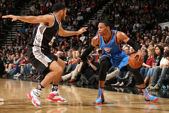 Talking points from Oklahoma City Thunder's win over the Spurs on Christmas day