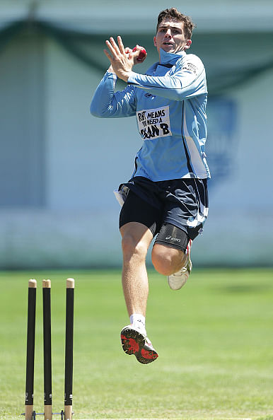 In Pictures: Sean Abbott returns to cricket training
