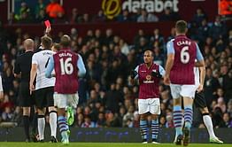 Gabriel Agbonlahor succeeds in appeal against red card during Manchester United game