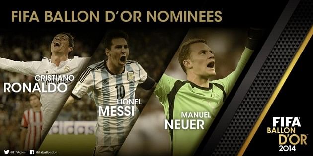 Neuer vs Ronaldo vs Messi: A complete statistical analysis of the Ballon d'Or finalists