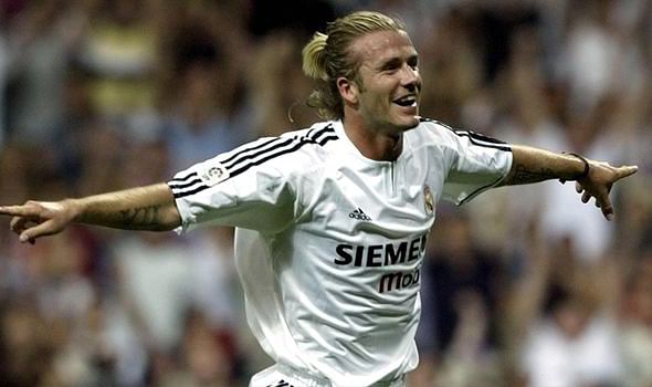 Beckham 2006-07 Real Madrid Away Jersey