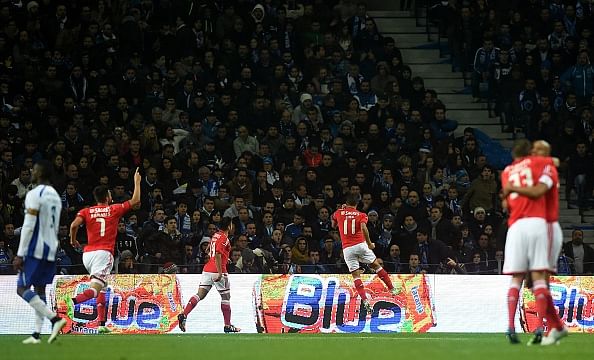 Benfica beat FC Porto in Portuguese League