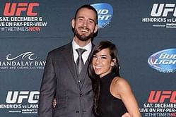 Post UFC videos of CM Punk, AJ Lee backstage