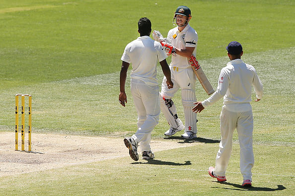 David Warner mocks Varun Aaron, results in massive altercation between players