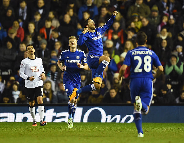 Highlights: Chelsea beat Derby 3-1 in Capital One Cup to reach semi-finals