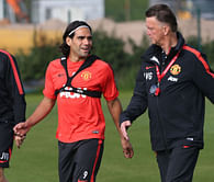 Louis van Gaal explains why Radamel Falcao can play only for 20 minutes