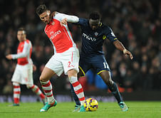 Arsenal were dependent on Olivier Giroud to pummel Southampton into submission