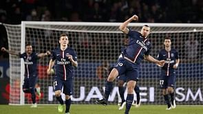 Ibrahimovic's double puts Paris on top of Ligue 1