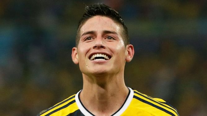 Footballer James Rodriguez most searched athlete on Google in 2014