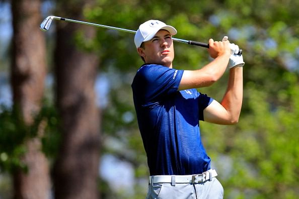 Jordan Spieth leads as Woods stumbles at World Challenge