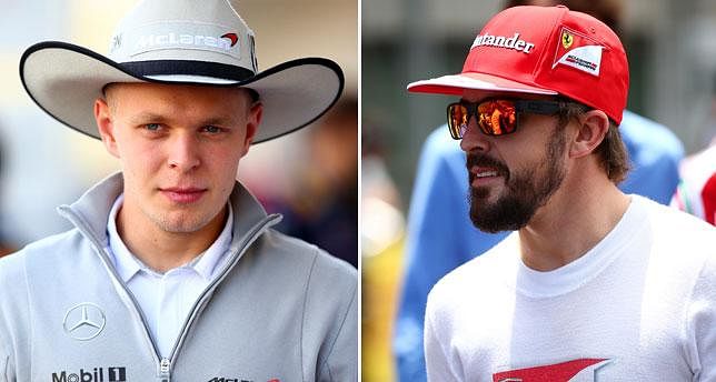 kevin magnussen fernando alonso