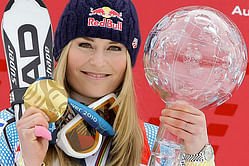 Lindsey Vonn earns her first win in two years