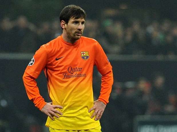 messi orange kit