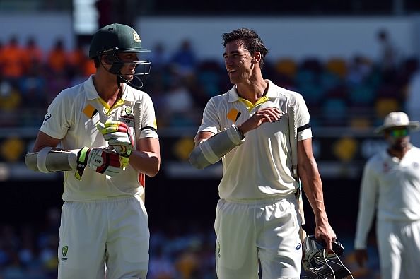 Australia v India 2014/15 - 2nd Test, Day 3, Tea: Australian lower-order helps hosts take 95-run lead