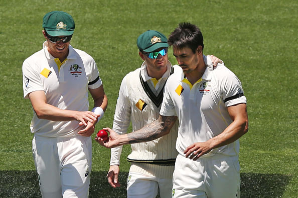 Mitchell Johnson Peter Siddle Michael Clarke