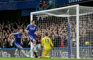 John Terry scores the opener against West Ham