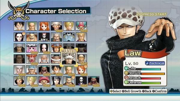 Characters, ONE PIECE Bounty Rush